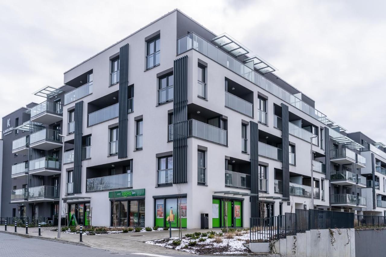 Lotte Apartment - Parking Podziemny, Osiedle Strzezone Гливице Экстерьер фото