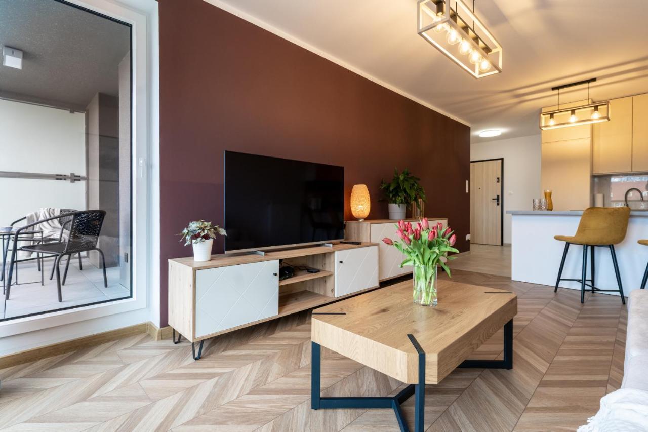 Lotte Apartment - Parking Podziemny, Osiedle Strzezone Гливице Экстерьер фото