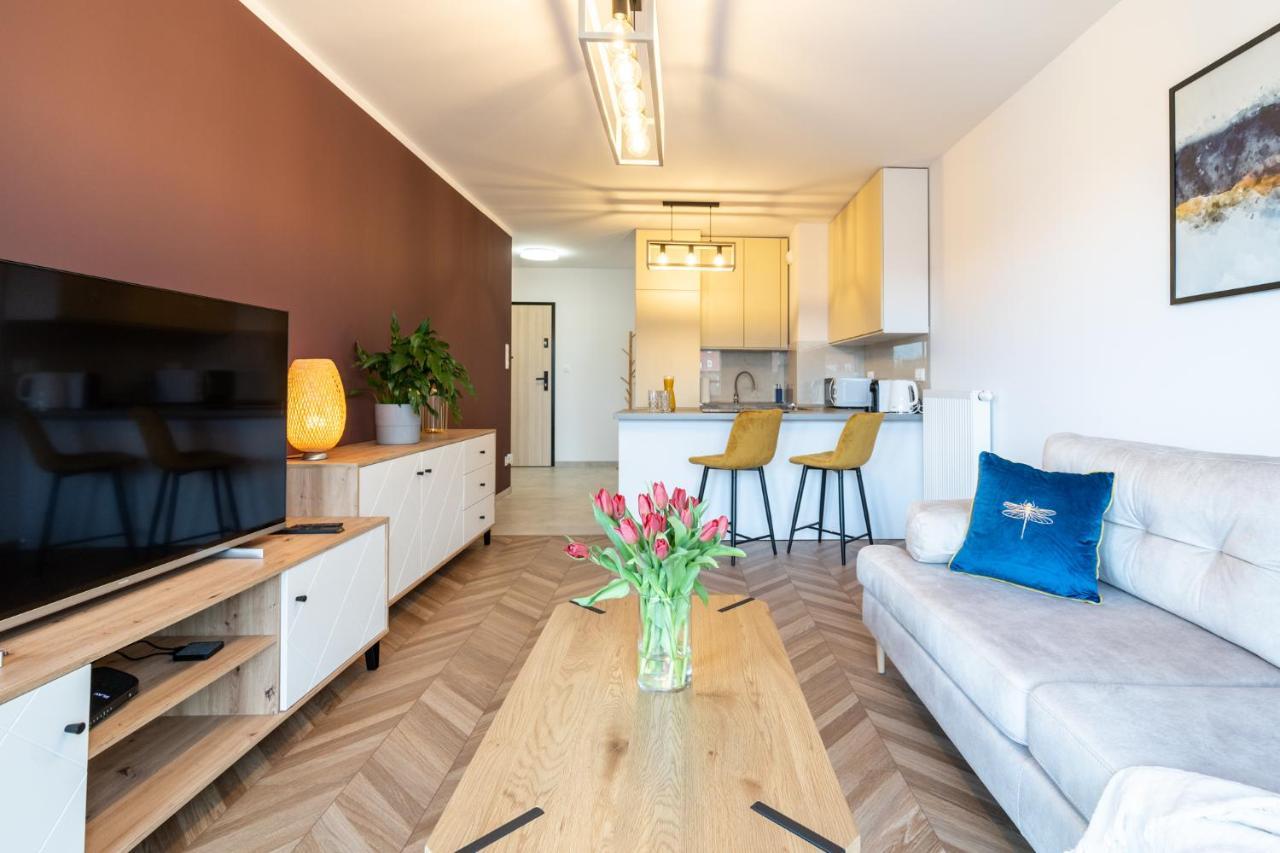 Lotte Apartment - Parking Podziemny, Osiedle Strzezone Гливице Экстерьер фото